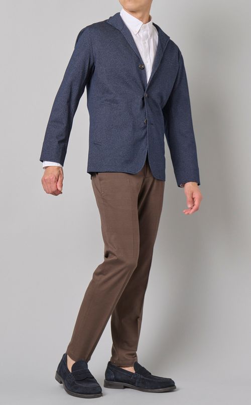 コットンスタンドカラージャケット