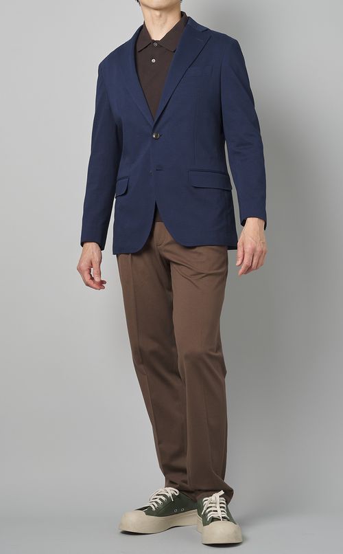 ダブルボタンコンフォートジャケット