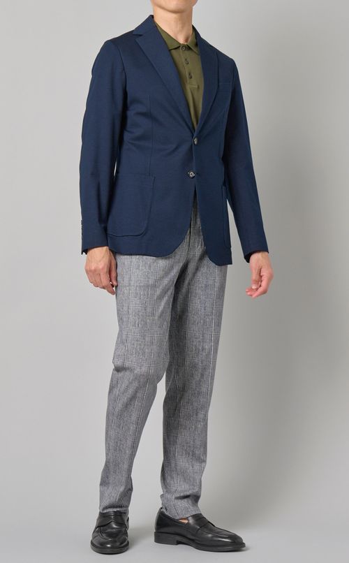 グレンチェックパンツ