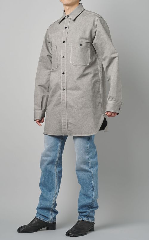 デニムワークシャツ