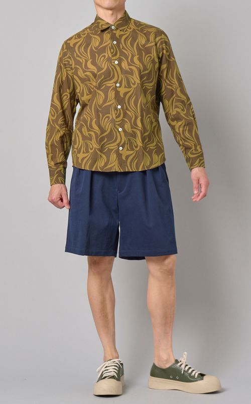 コットン2タックチノショーツ