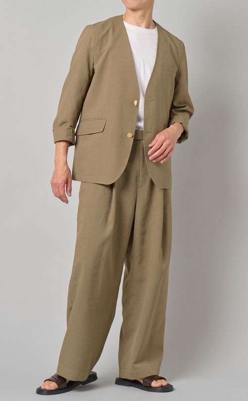 タッサータックワイドパンツ