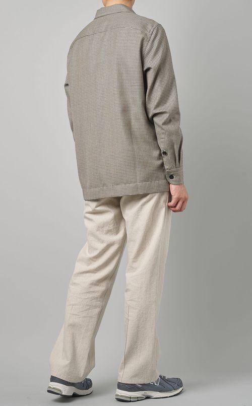 ガンクラブチェックシャツジャケット