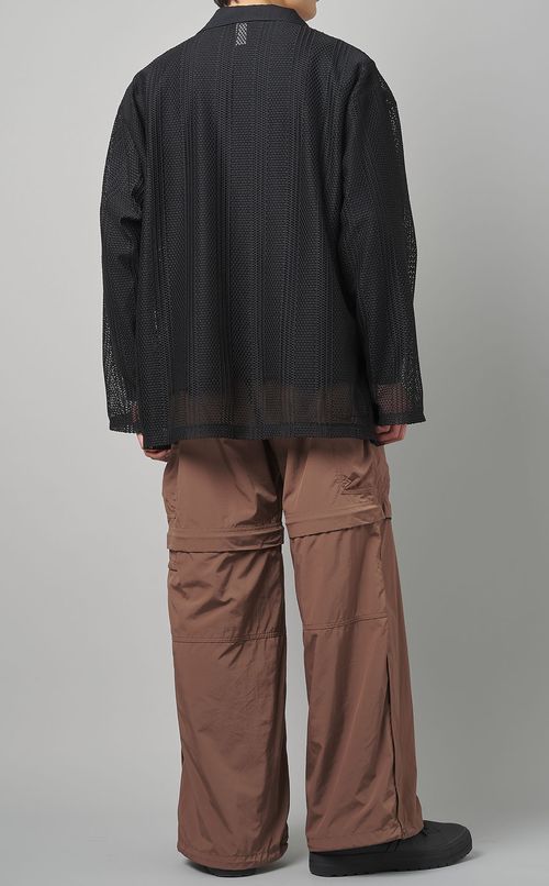 デタッチャブルナイロンパンツ