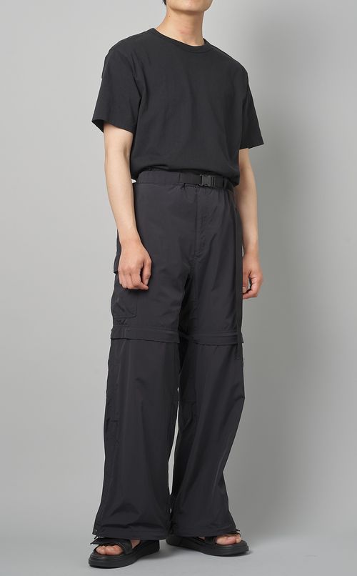 デタッチャブルナイロンパンツ