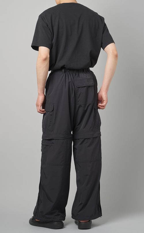 デタッチャブルナイロンパンツ