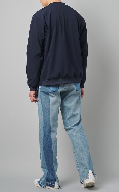 トリコットジップブルゾン