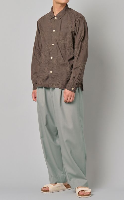 アロハ刺繍シャツ