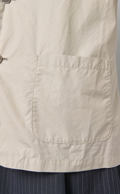 スヴィンコットン2ボタンジャケット