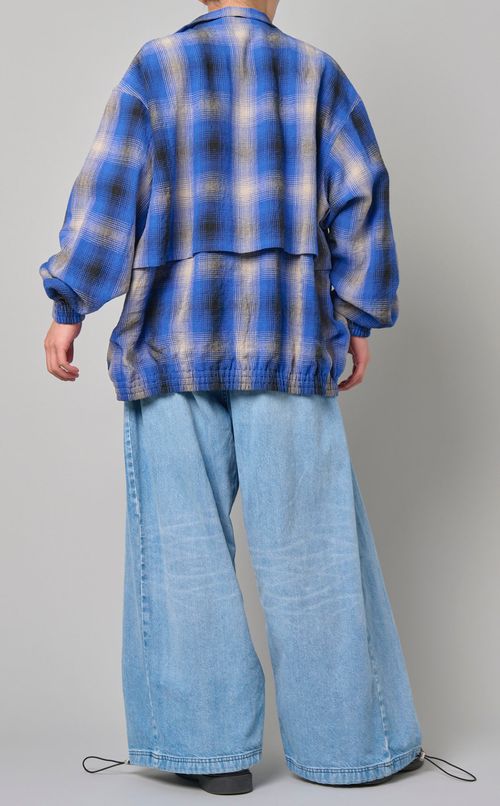 デニムバギーパンツ