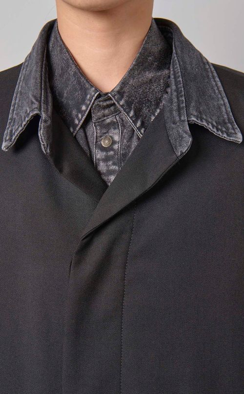 ツイルロングコート