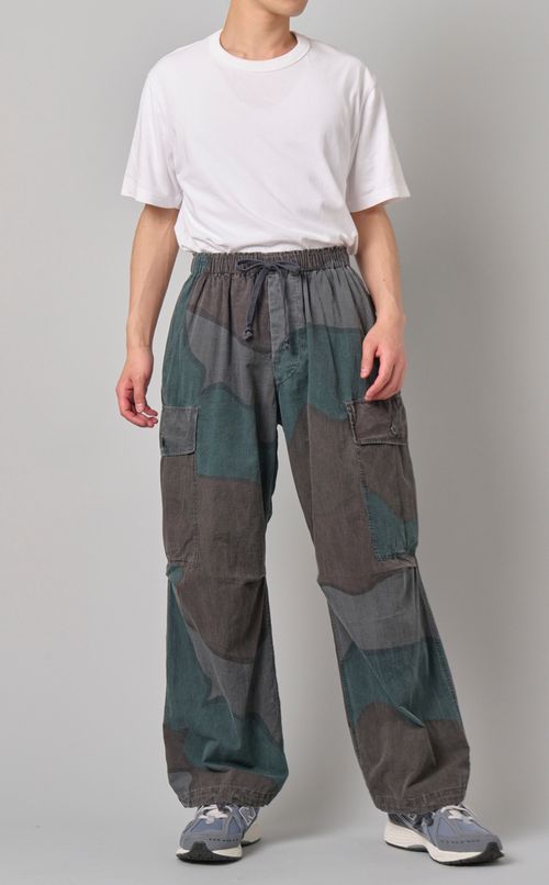 カモフラージュファティーグパンツ