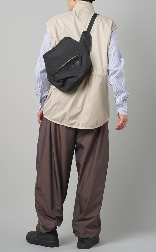 ロールトップウエストバッグ