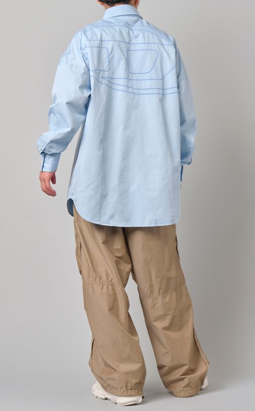 コットンポプリンビッグシャツ