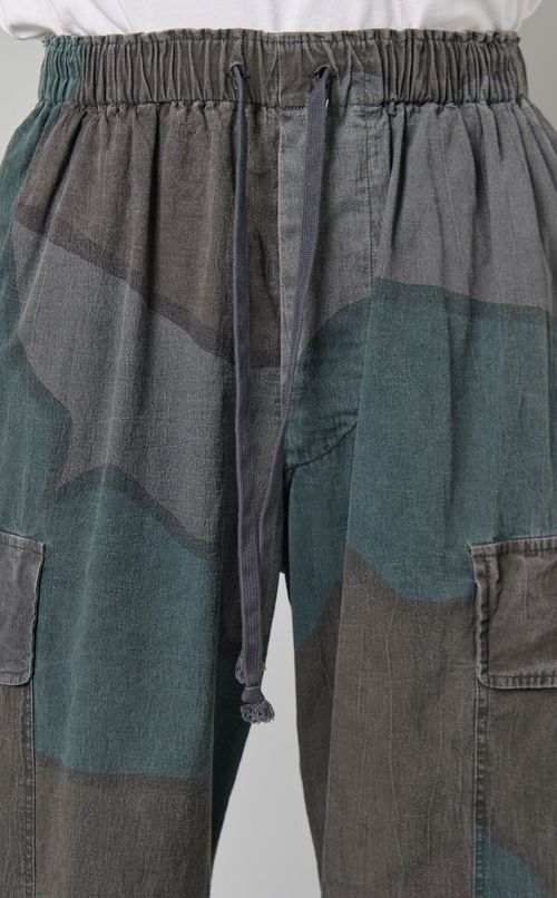 カモフラージュファティーグパンツ