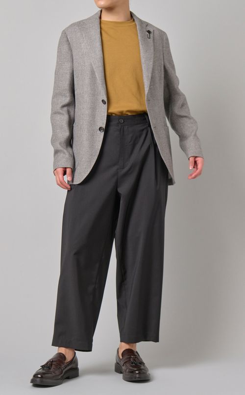 リネンウールイズモジャケット