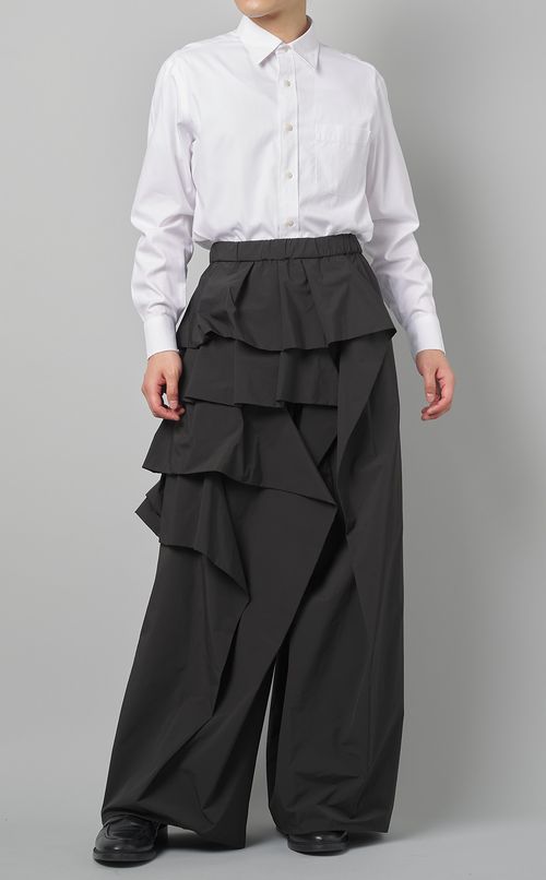 フリルワイドパンツ