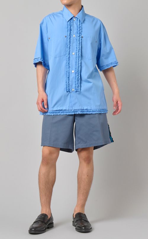 フリルベルテッドショーツ