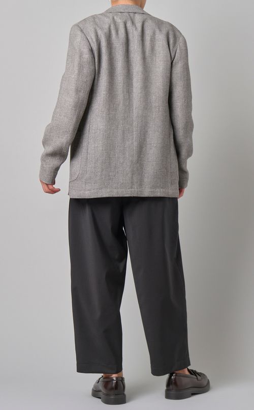 リネンウールイズモジャケット