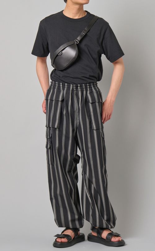 ストライプポケットパンツ