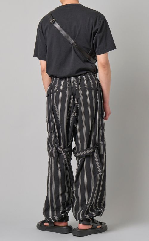 ストライプポケットパンツ