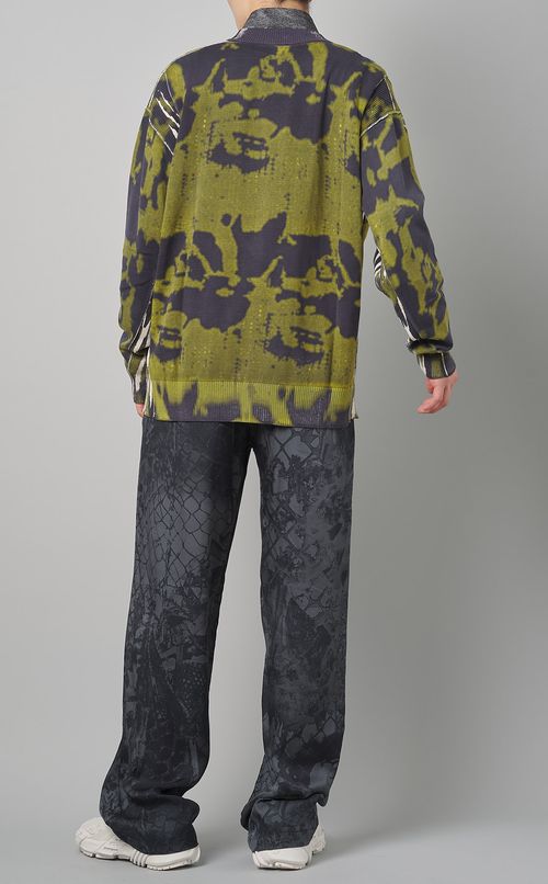 タイダイニットカーディガン