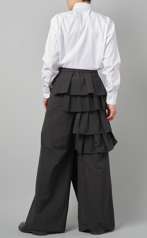 フリルワイドパンツ