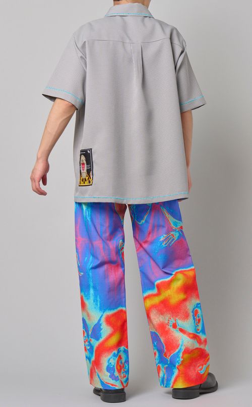 エンジェルプリントデニムパンツ