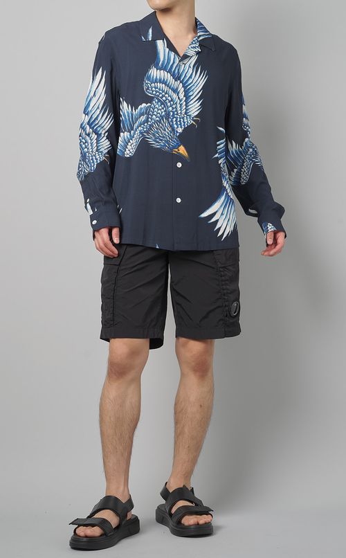 ナイロンカーゴショートパンツ