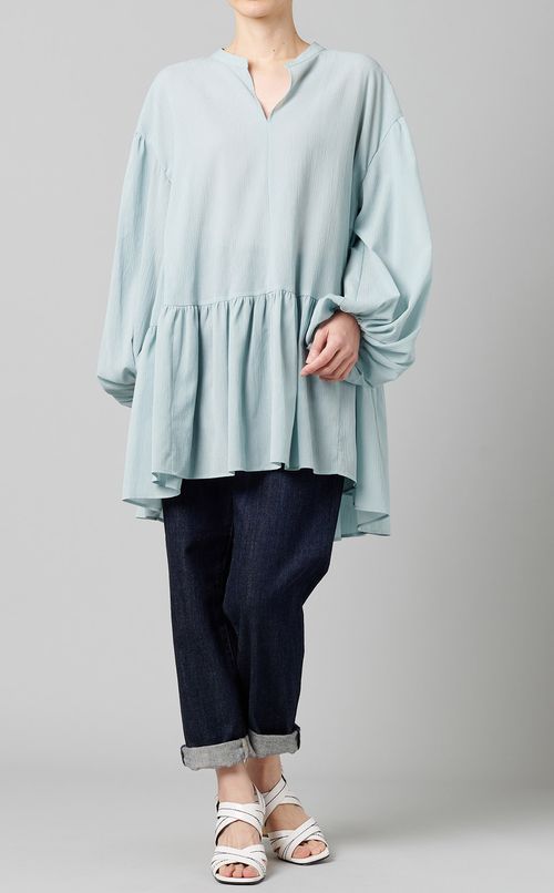 フレアギャザーチュニック