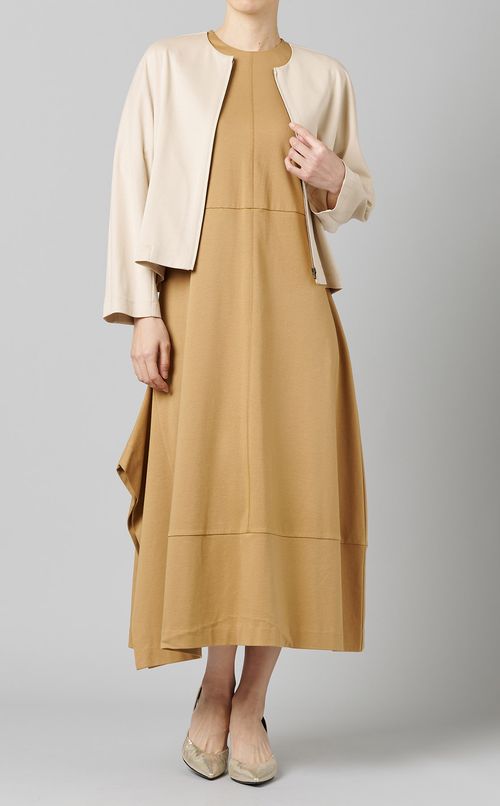 サイドスリットカットワンピース