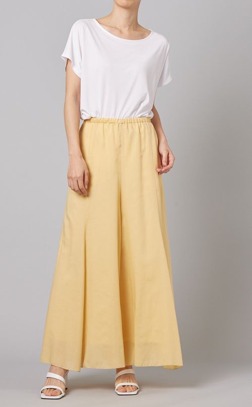 フレアワイドイージーパンツ