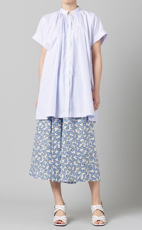 フラワープリントイージースカンツ