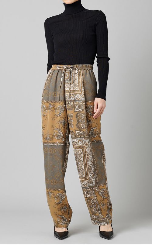 プリントイージーパンツ