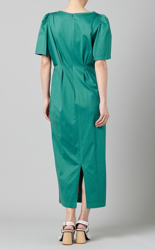 アシンメトリーギャザーワンピース