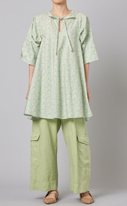 リネンカーゴパンツ