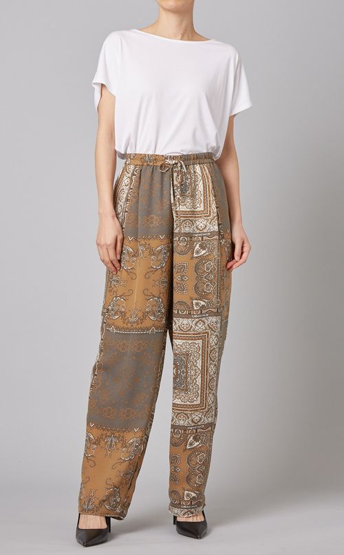 プリントイージーパンツ