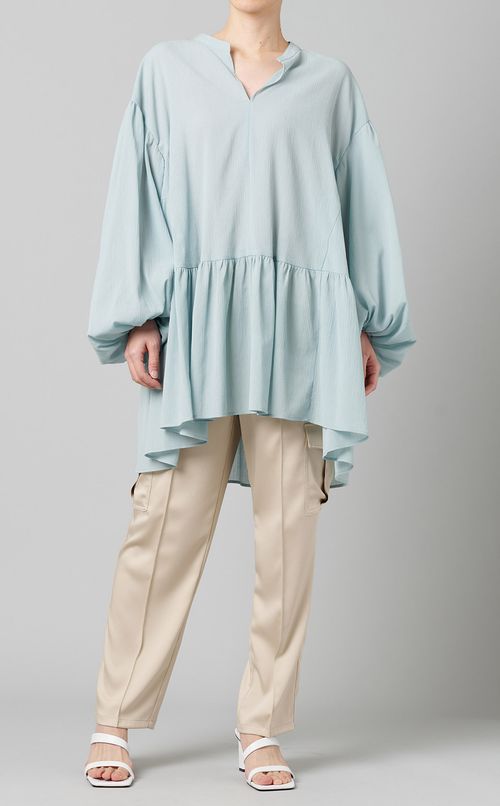 フレアギャザーチュニック