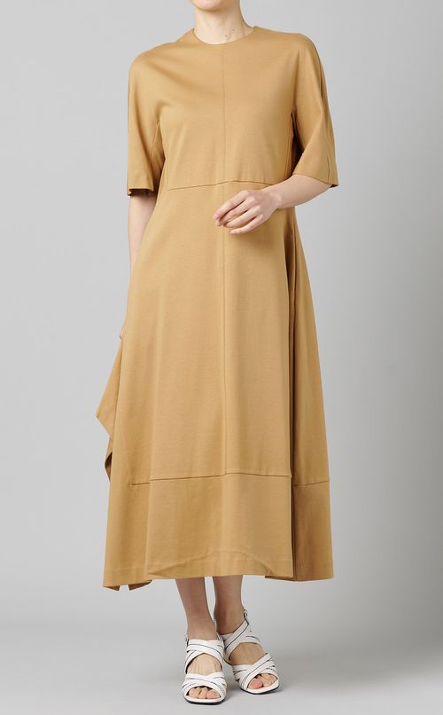 サイドスリットカットワンピース