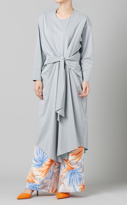 ウエストクロスワンピース