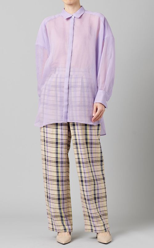 ソフトオーガンジーシャツ