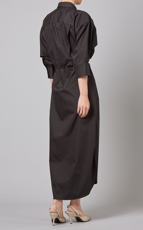 ウエストマークシャツワンピース