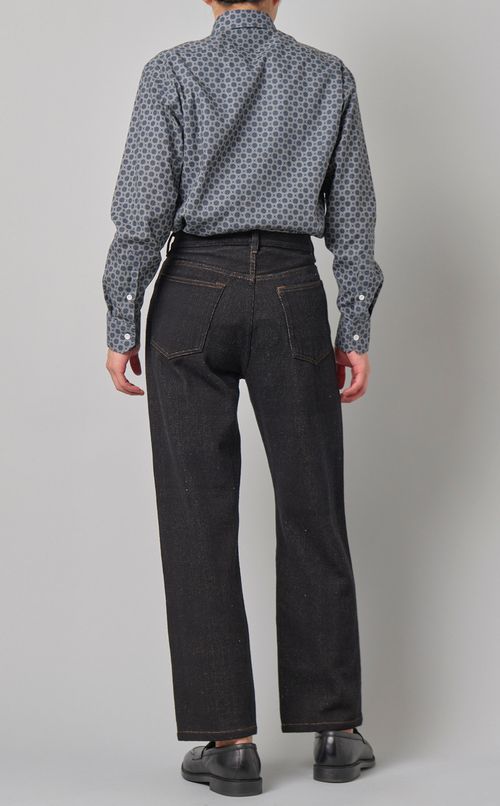 ハンドウーブンデニムパンツ