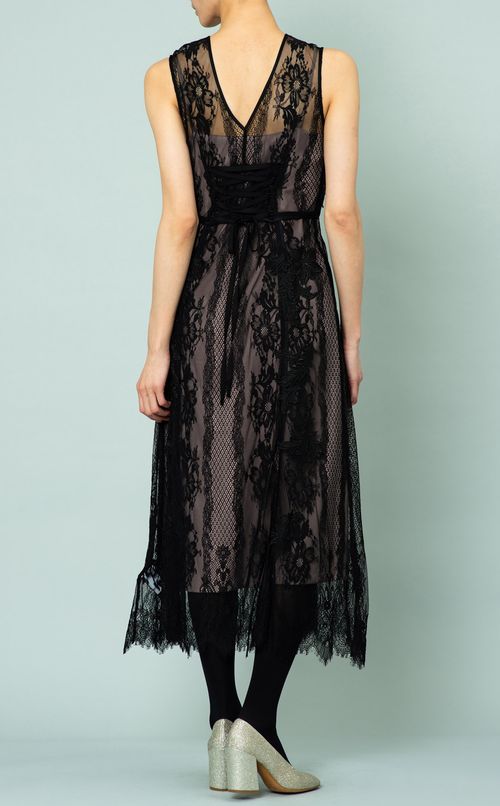 レースモチーフワンピース