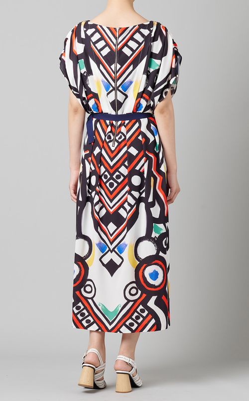 トライバルプリントワンピース