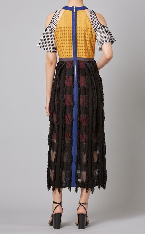 フェザントデザインドレス