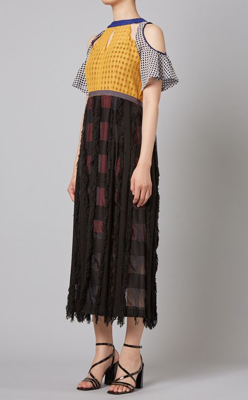 フェザントデザインドレス