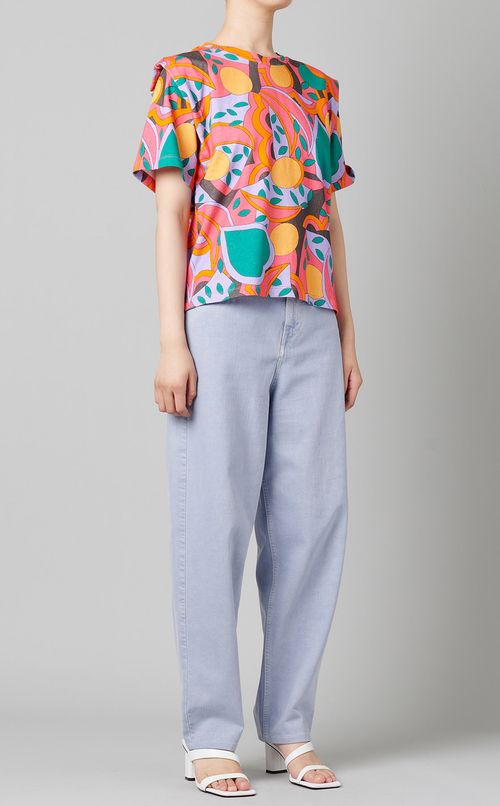 マルチプリントカットソー