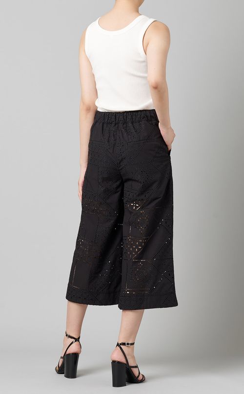 カットレースワイドパンツ