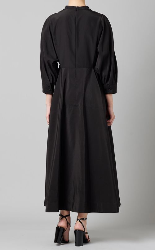 シルクコットンレースワンピース